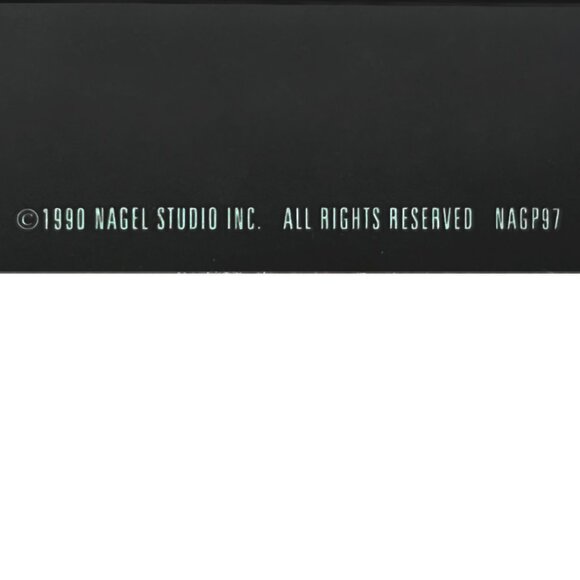 1990s Gorgeous Patrick Nagel Art Poster by Nagel Studio Inc. Made in USA - Picture 6 of 6